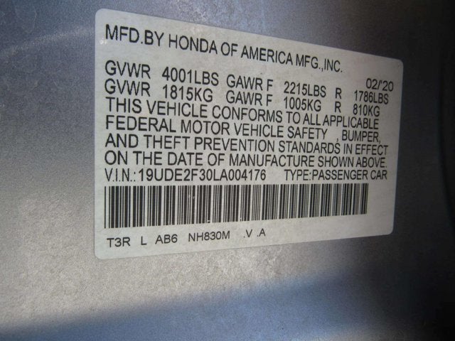 2020 Acura ILX Sedan