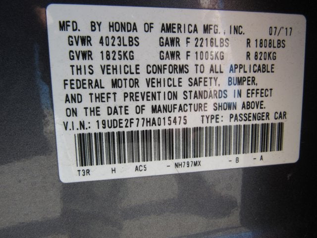 2017 Acura ILX w/Premium Pkg