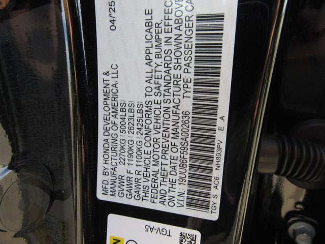 2025 Acura TLX w/A-Spec Package