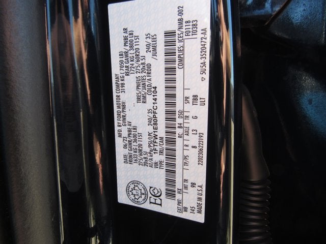 2023 Ford F-150 Platinum