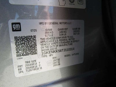 2026 GMC Acadia FWD Elevation