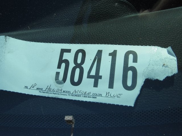 2018 Honda Accord Sedan EX 1.5T