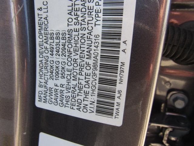 2021 Honda Accord Hybrid Touring