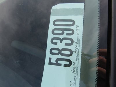 2023 Honda Accord Sedan EX