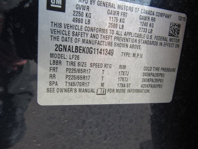 2016 Chevrolet Equinox LS