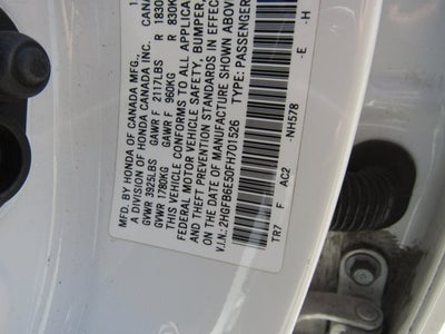 2015 Honda Civic Sedan Si