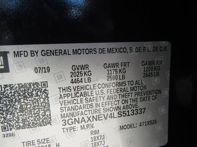 2020 Chevrolet Equinox Premier