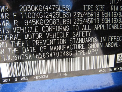 2025 Acura ADX w/A-Spec Package