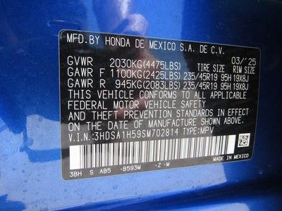 2025 Acura ADX w/A-Spec Package