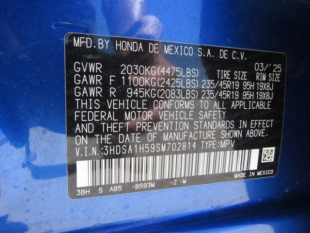 2025 Acura ADX w/A-Spec Package