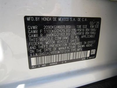 2025 Acura ADX w/A-Spec Package