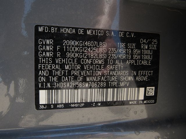 2025 Acura ADX w/A-Spec Package