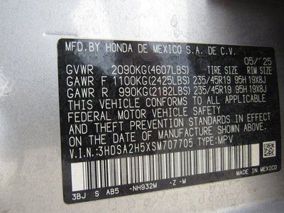 2025 Acura ADX w/A-Spec Package