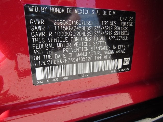 2025 Acura ADX w/A-Spec Advance Package