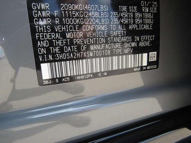 2025 Acura ADX w/A-Spec Advance Package