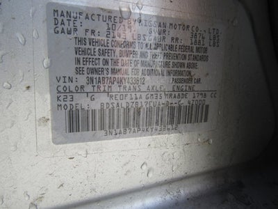 2019 Nissan Sentra SV