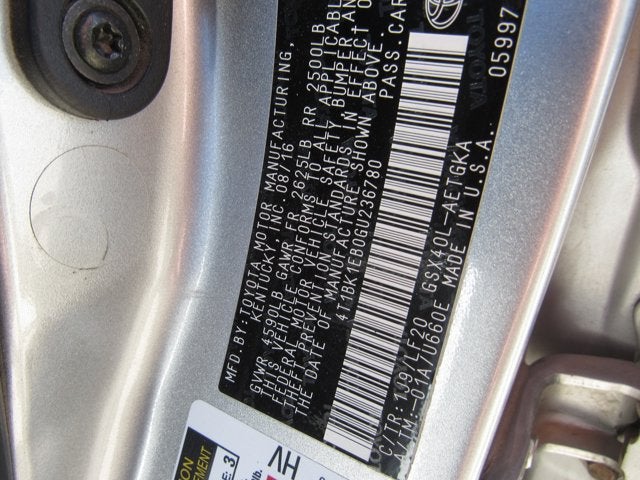 2016 Toyota Avalon XLE