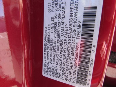 2025 Honda Pilot Touring