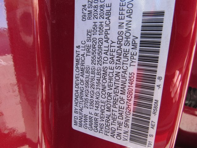 2025 Honda Pilot Touring