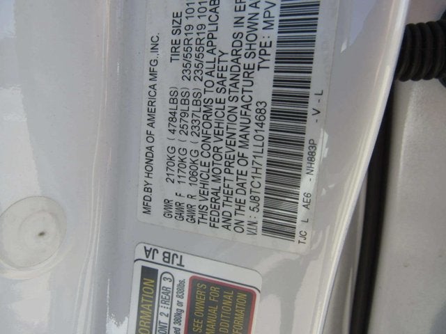 2020 Acura RDX w/Advance Pkg