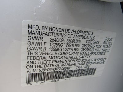 2025 Acura MDX FWD