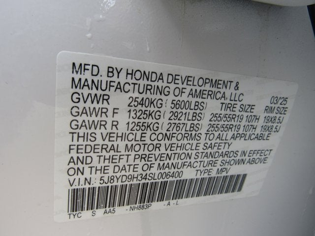 2025 Acura MDX FWD