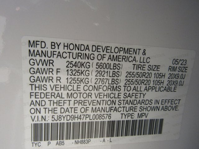 2023 Acura MDX w/Technology Package