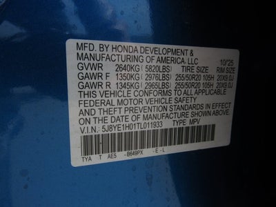 2026 Acura MDX w/A-Spec Package