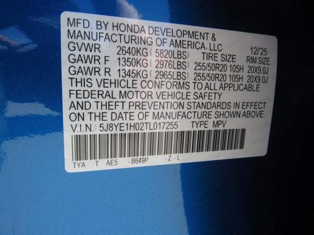 2026 Acura MDX w/A-Spec Package