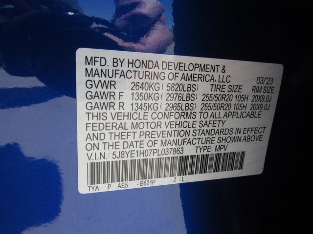 2023 Acura MDX w/A-Spec Package