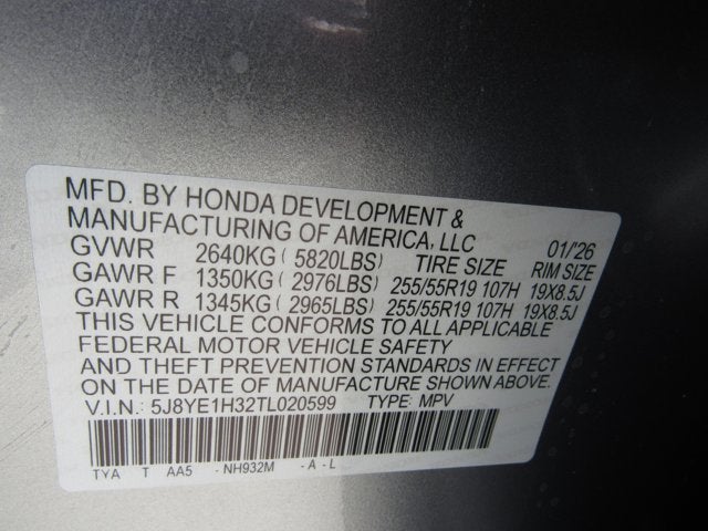 2026 Acura MDX SH-AWD