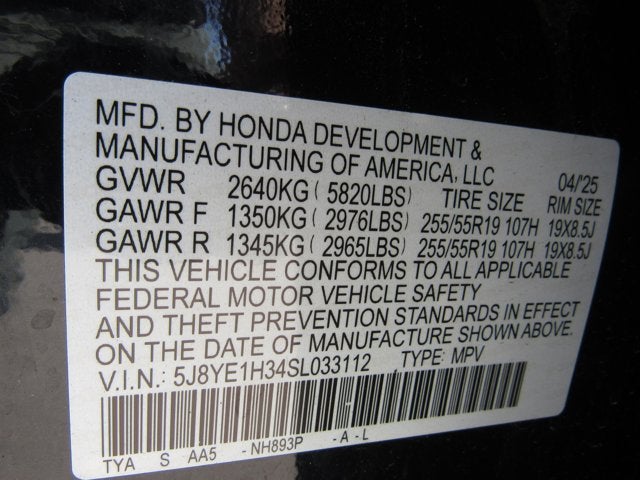 2025 Acura MDX Base