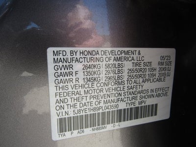 2023 Acura MDX w/Advance Package
