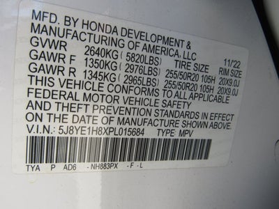 2023 Acura MDX w/Advance Package