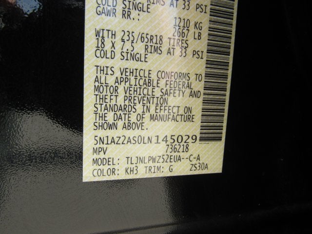 2020 Nissan Murano S