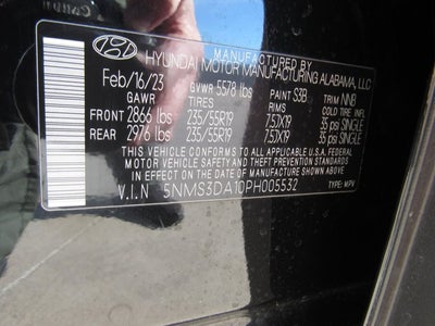 2023 Hyundai Santa Fe Hybrid SEL Premium