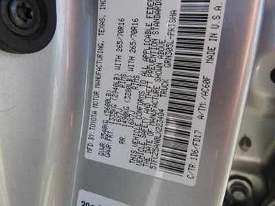 2020 Toyota Tacoma 4WD TRD Off Road