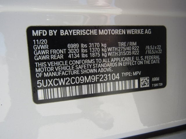2021 BMW X7 xDrive40i