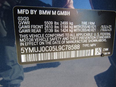 2020 BMW X4 M Competition