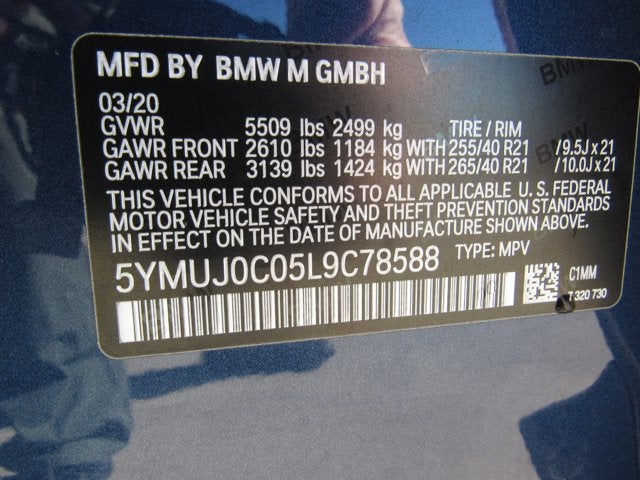 2020 BMW X4 M Competition