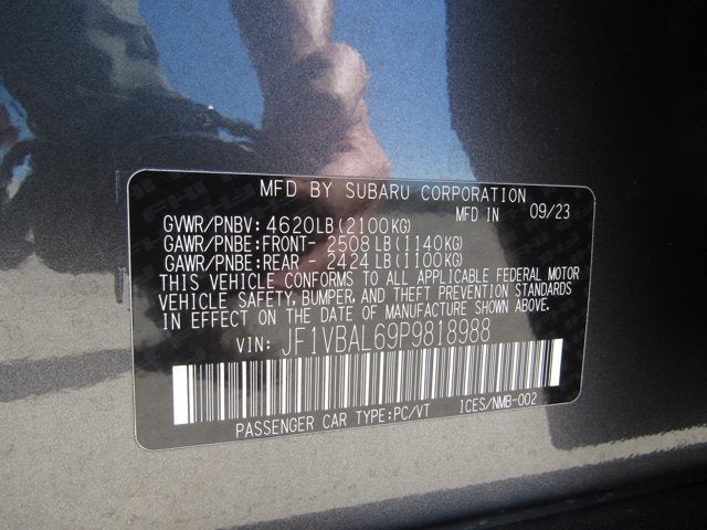 2023 Subaru WRX Limited