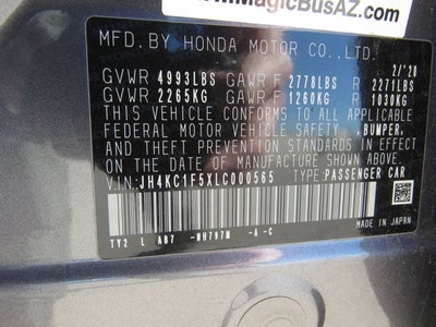 2020 Acura RLX w/Technology Pkg