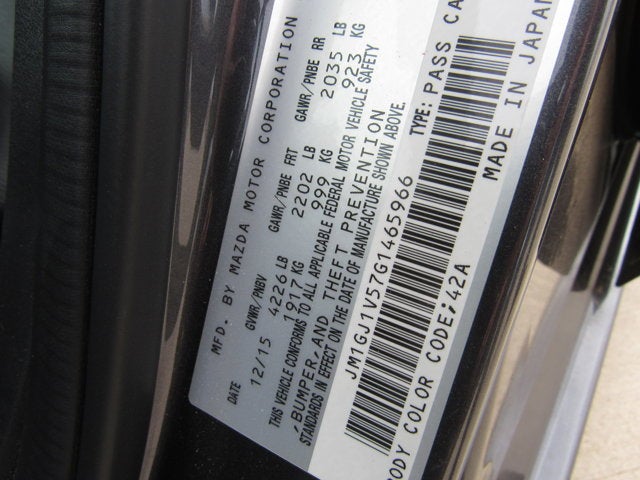 2016 Mazda Mazda6 i Touring