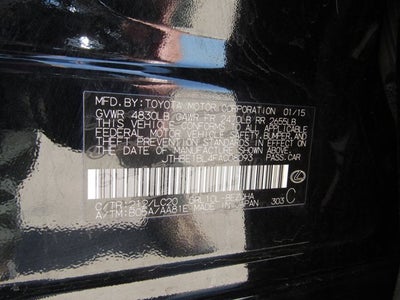 2015 Lexus GS 350 350