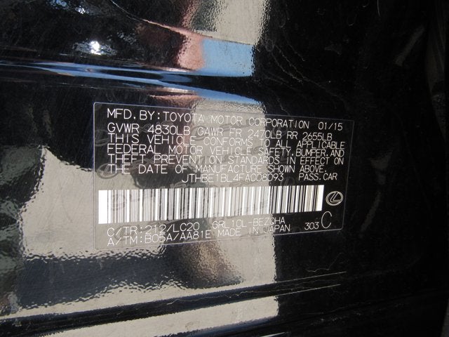2015 Lexus GS 350 350
