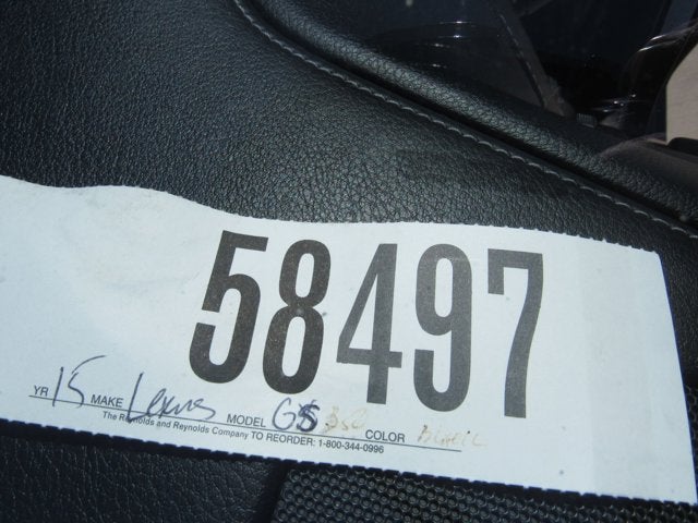 2015 Lexus GS 350 350