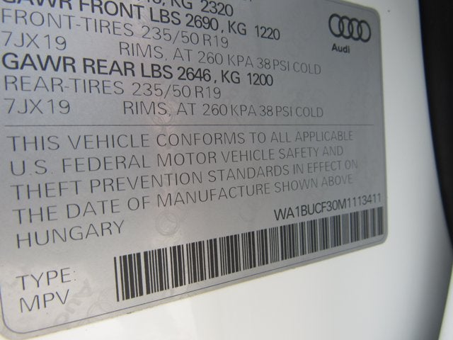 2021 Audi Q3 Premium Plus