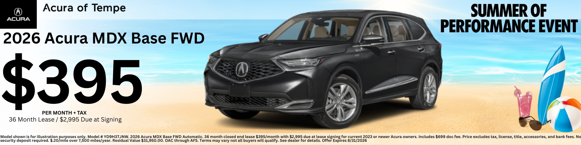 Best Acura Lease Deals in Phoenix