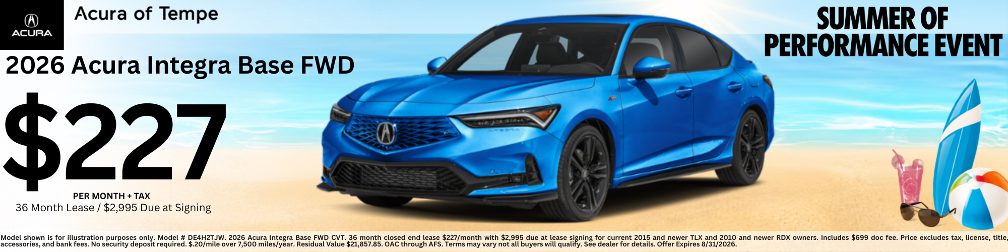 Best Acura Lease Deals in Phoenix