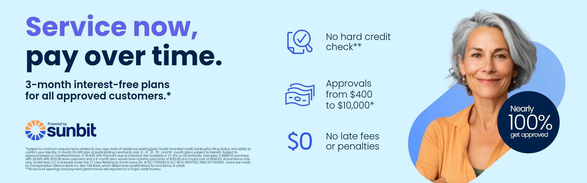 Service now pay over Time